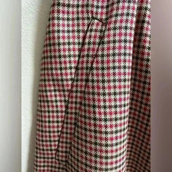 NEW Persona By Marina Rinaldi Cammino Plaid Houndstooth Pencil Skirt | Women’s 8 - Picture 4 of 11